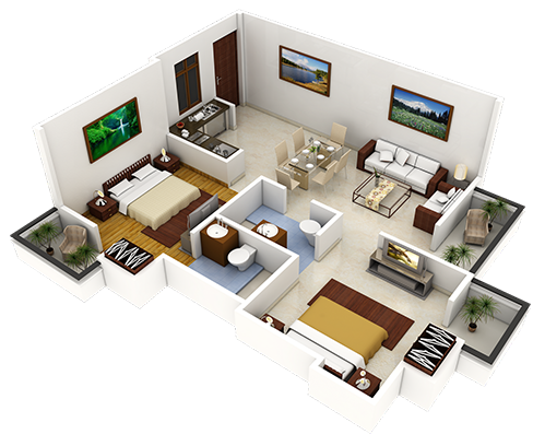 house-render